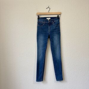 MADEWELL 9" Mid-Rise Skinny Jeans in Pendale Wash #AF683
